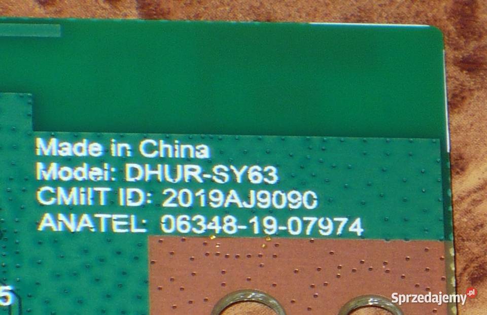 Moduł WiFi DHURSY63 100541911 TV Sony KE65XH8096 Lublin