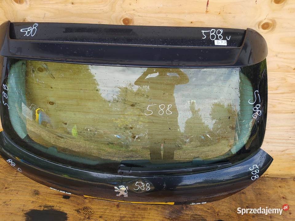 PEUGEOT 207 I HB KLAPA TYŁ EXLD Zbierkowo