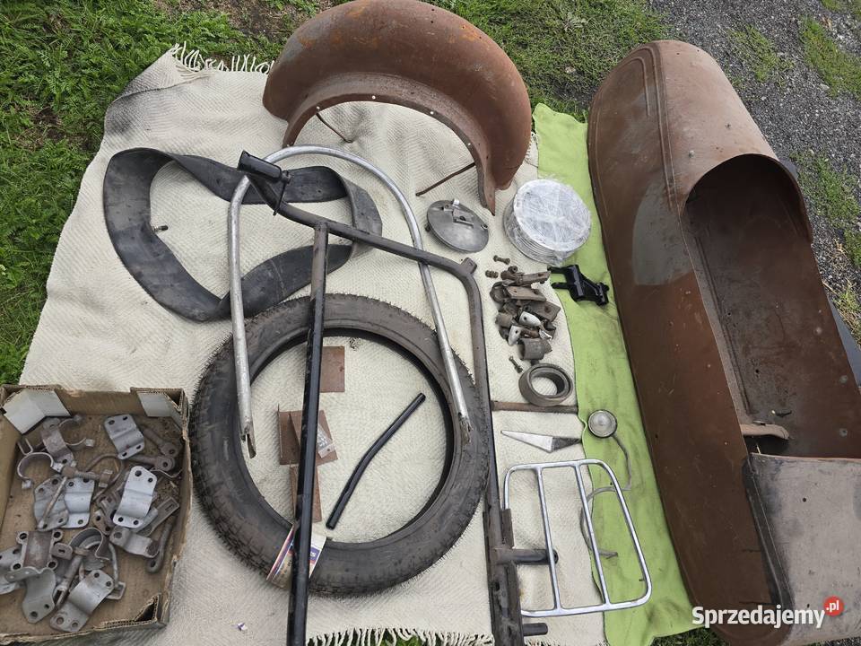 Kosz Junak wózek boczny Junak gondolaJunak WB3 Rok produkcji 1963 Jordanów Śląski