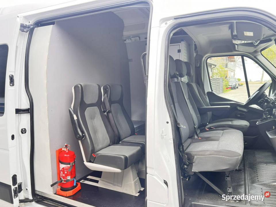 Renault Master master blaszak L3H3 lift 5osobowy wspomaganie kierownicy Warszawa