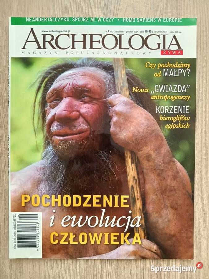 Archeologia żywa Pochodzenie i ewolucja Rok wydania 2024 Kraków