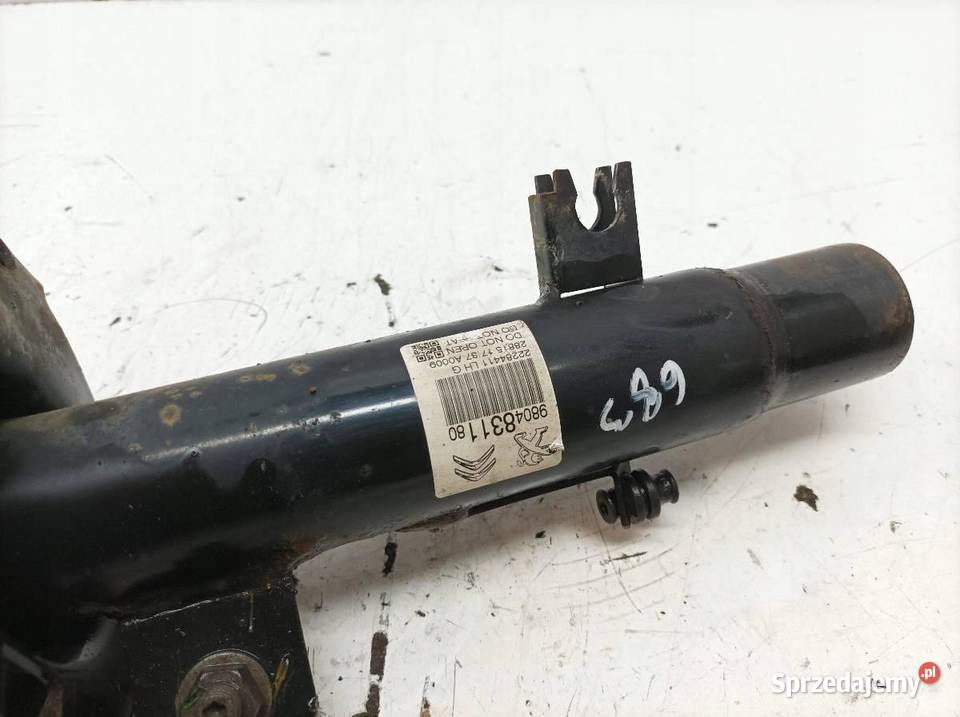 AMORTYZATOR LEWY PRZÓD 12 B 9804831180 Peugeot