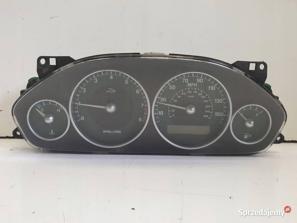 Jaguar XType 20 D LICZNIK zegary 1X4F10849EJ osobowe Wyposażenie wnętrza Rudka