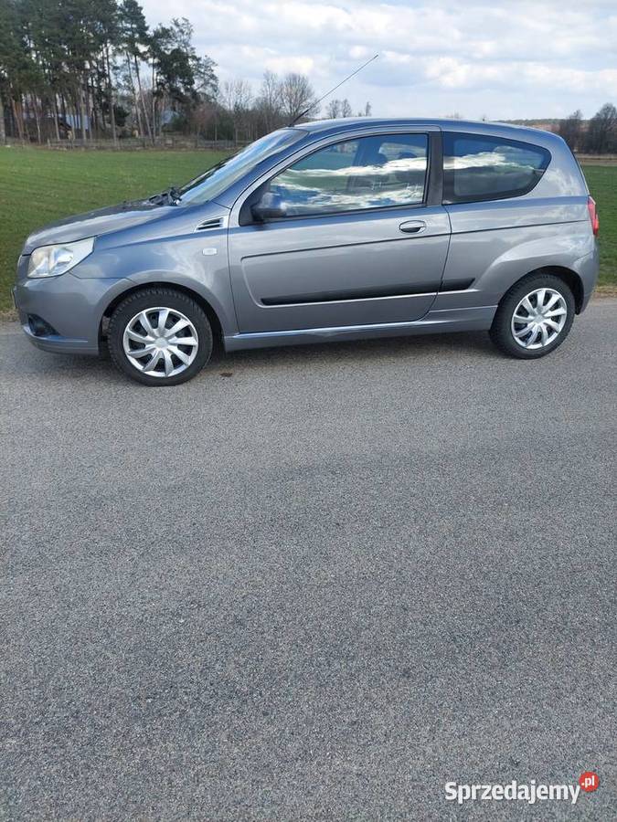 Chevrolet aveo 12 benzyna 2009r Rok produkcji 2009 Dobrzyniewo Fabryczne