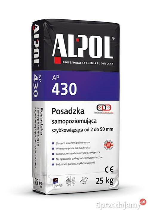 Samopoziom AP 430 na ogrzewanie podłogowe wodne Podłogi i schody Lublin