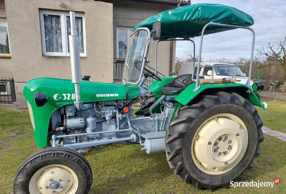 Ciągnik rolniczy Ursus C328 Skrzynia biegów Manualna kujawsko-pomorskie Dobrzyń nad Wisłą