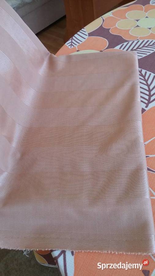 Zasłony beżowe do okien 2x 270 x 170 śląskie Sosnowiec