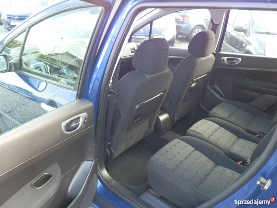 Peugeot 307 SW niebieski Motoryzacja wielkopolskie