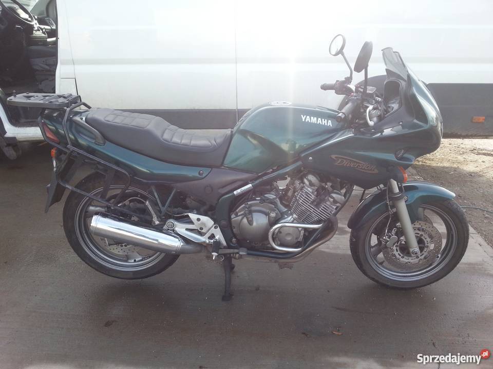 Yamaha XJ 600 S Diversion A2 alarm kufry