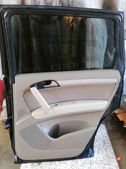 Kompletne drzwi audi q7 4x osobowe Biała