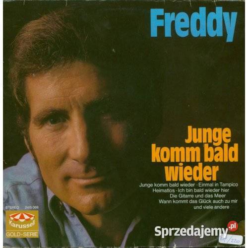 Freddy Quinn Junge komm bald wieder sprzedam