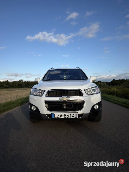 Chevrolet Captiva 22 D 7osobowy biały zachodniopomorskie Szczecin