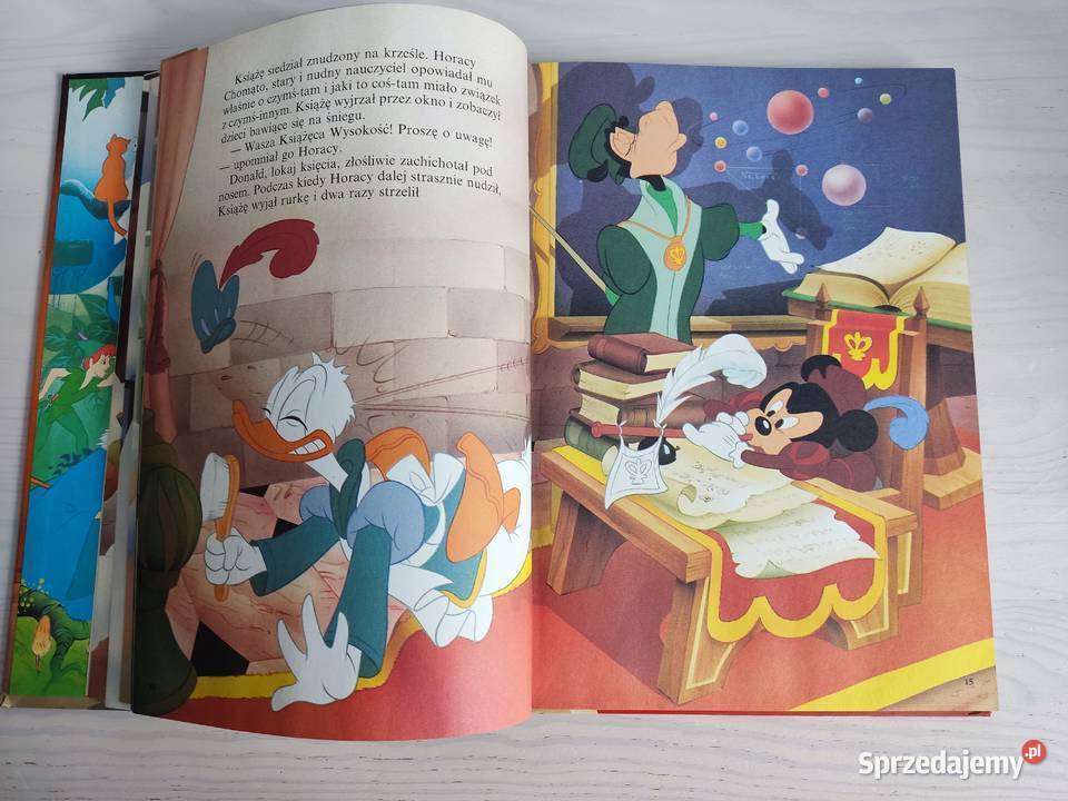 Książka bajka Książę i Żebrak Walt Disney