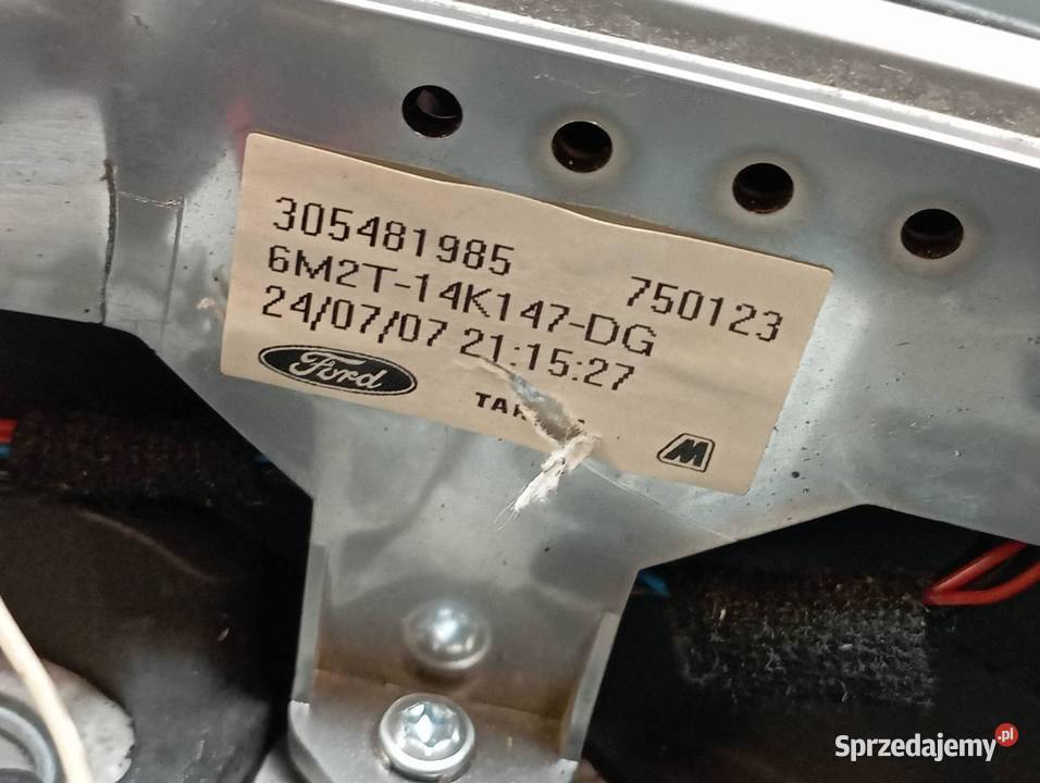 KIEROWNICA MULTIFUNKCJA SKÓRZANA 6M2T14K147CH Rok produkcji 2007