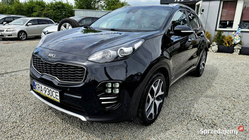Kia Sportage GT I właściciel 16 Benzyna177 lakier metallic sprzedam