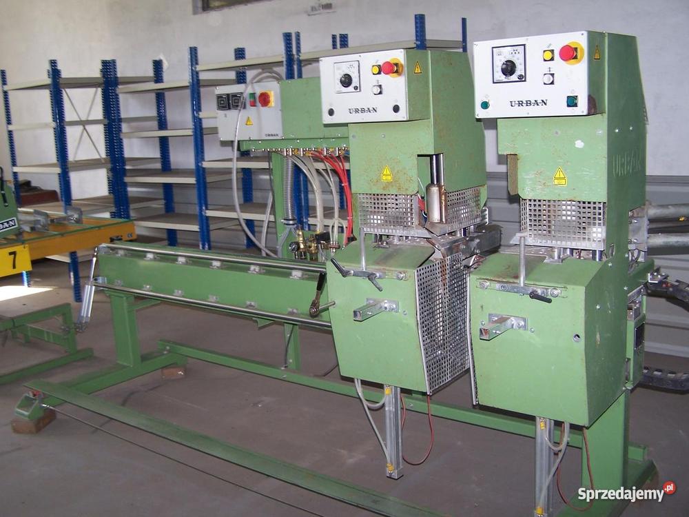 Maszyny do produkcji okien z PCV Starachowice sprzedam