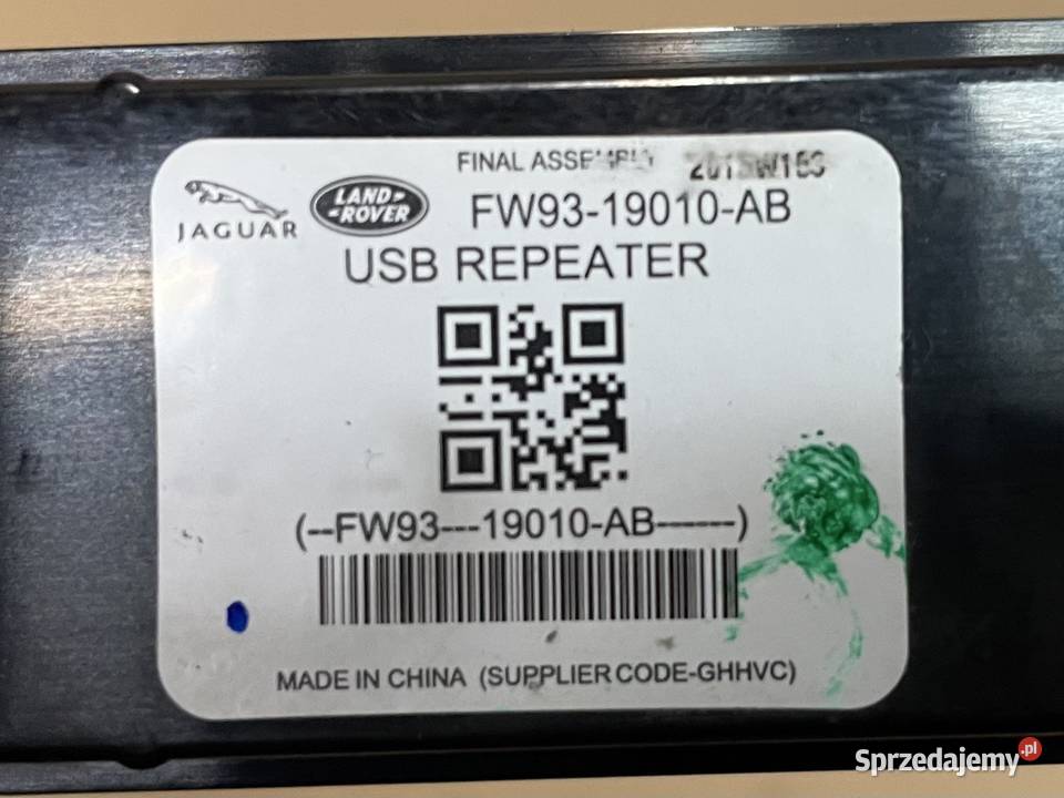 FW9319010AB moduł sterownik USB jaguar fpace Motoryzacja zachodniopomorskie Szczecin