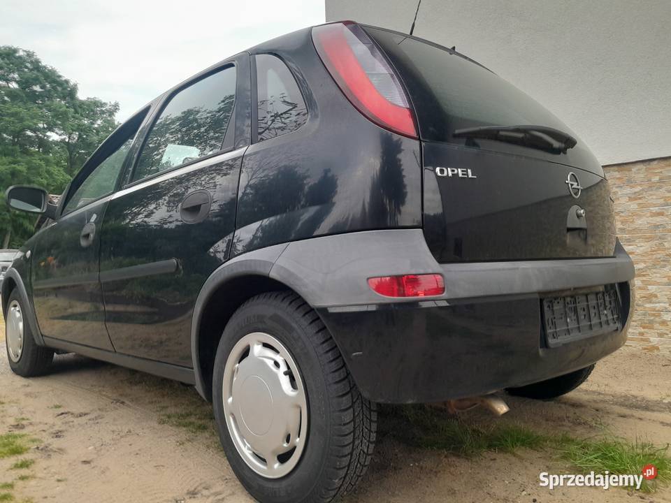 Opel Corsa C 10 benzyna 54 2001r z de 5drzwi nieuszkodzony Szamotuły