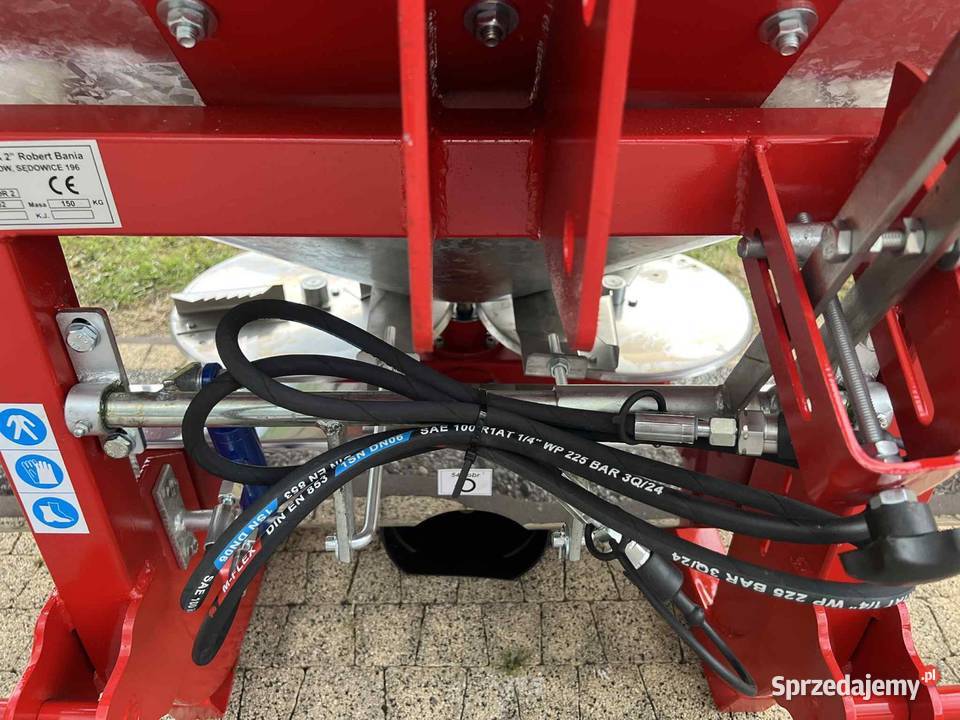 Rozsiewacz nawozów dwutarczowy Unior II 600l Kraków