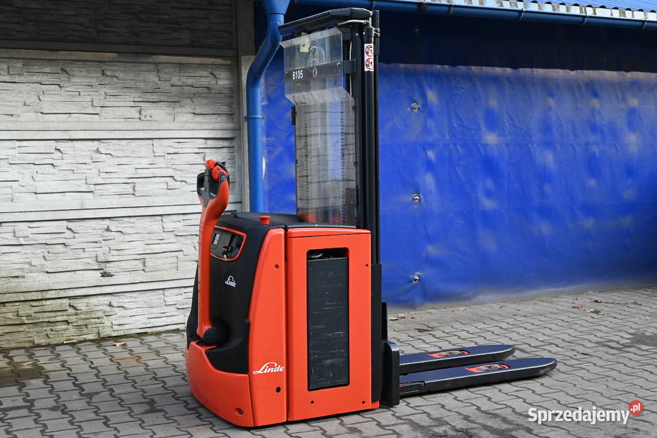 Paleciak elektryczny Linde L14 1400 Triplex 430 śląskie