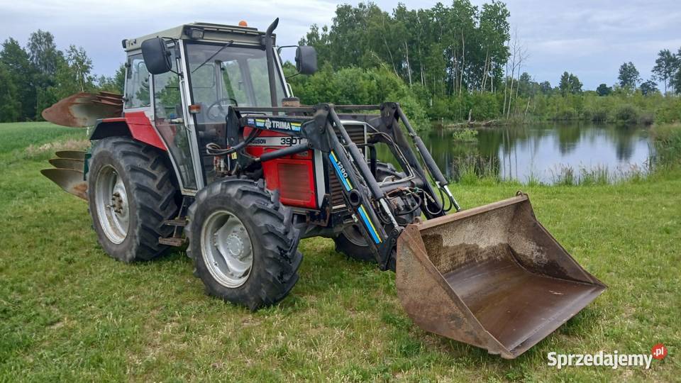 Massey ferguson 390T z turem Kościerzyna