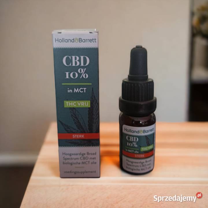 Holland Barrett Olejek CBD 10 10ml Oryginalny łódzkie Łódź