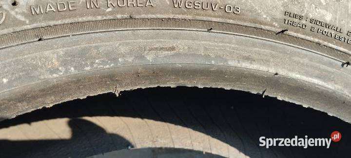 Komplet opon zimowych Nexen Winguard SUV 22565 Łódź sprzedam