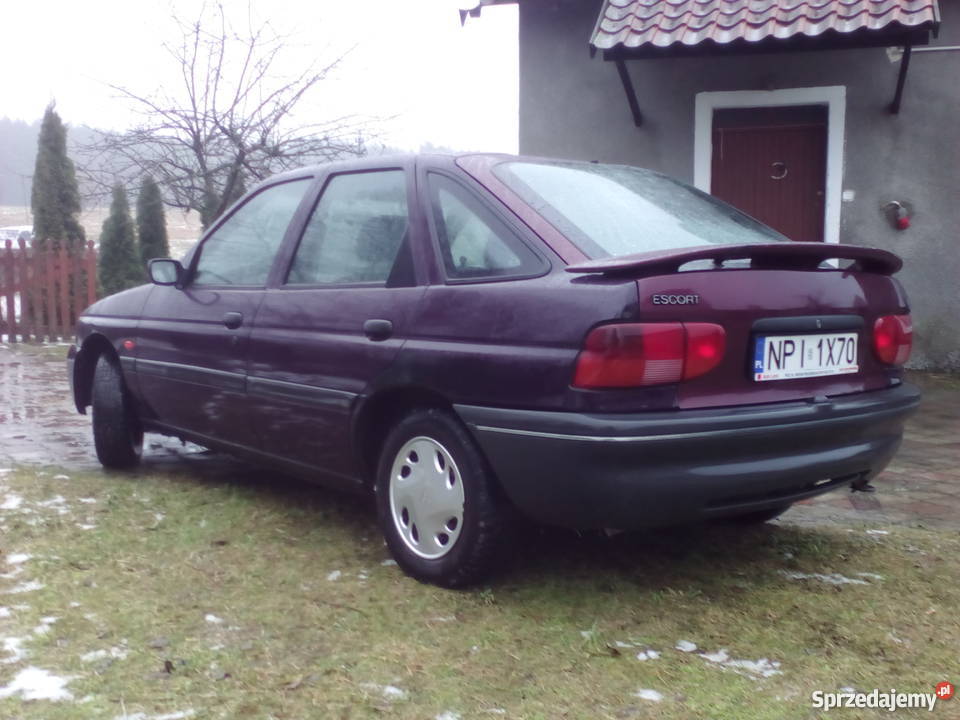 Ford escort wyposażenie Pisz
