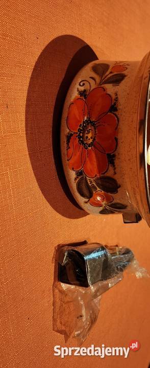 Emaliowany garnek rondel z pokrywką 070 l Gliwice