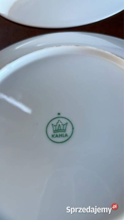 Salaterka z owocami Syg Kahla Biała porcelana z Gdańsk