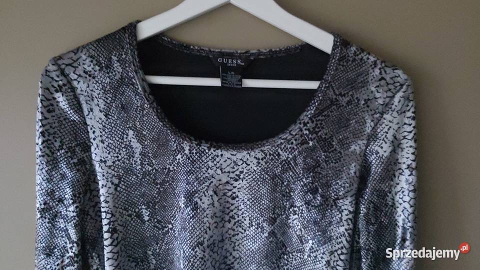 Guess bluzka rozmiar M szary/srebrny Lublin sprzedam
