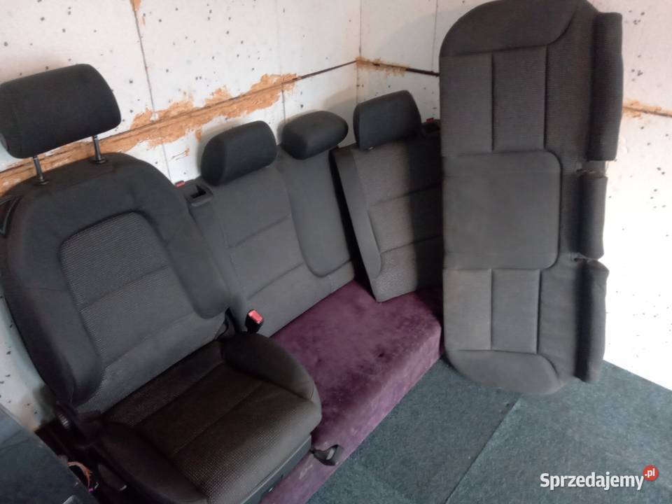 Audi A3 8P fotele tylne komplet hatchback trzy lubelskie sprzedam
