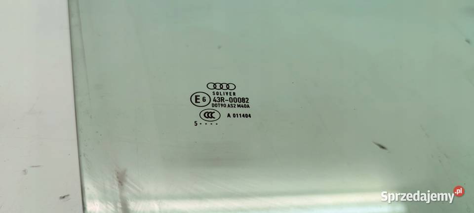 SZYBA BOCZNA DRZWI PRAWY PRZÓD AUDI A1 8X LIFT sprzedam