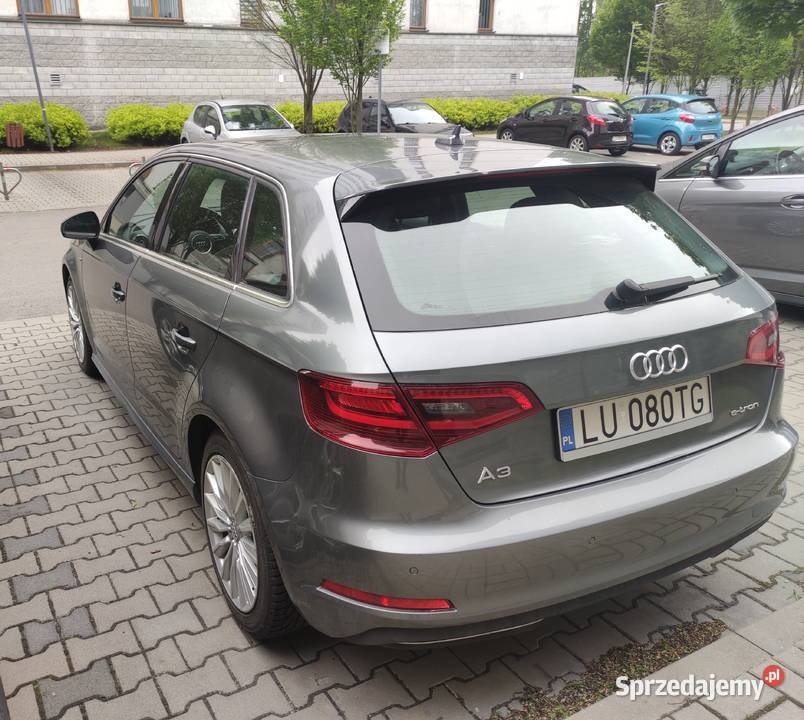 Audi A3 8V etron 2016 hybryda plugin 200 świetny 200KM Lublin