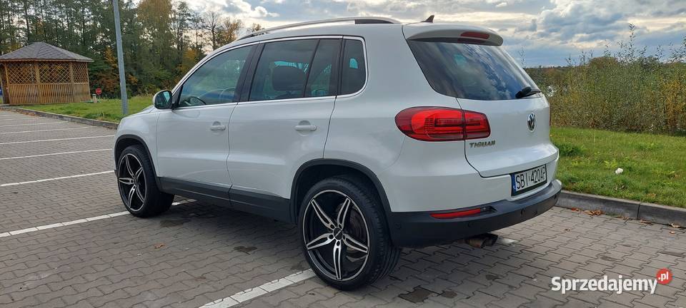 Volkswagen Tiguan 2014r 20 TDI 183 DSG 4MOTION elektrochrom. lusterka boczne Bielsko-Biała