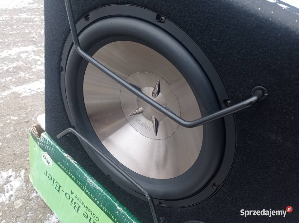 Tuba Subwoofer Skrzynia Basowa CLARION 350RMS Dzierżoniów