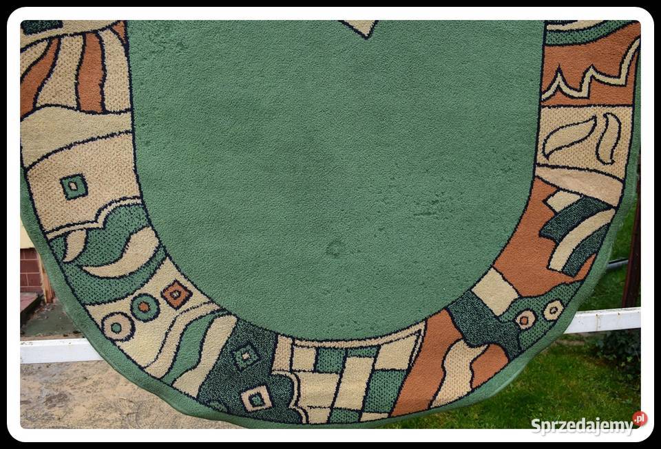 Owalny dywan 150 x 300 używany mazowieckie Płock