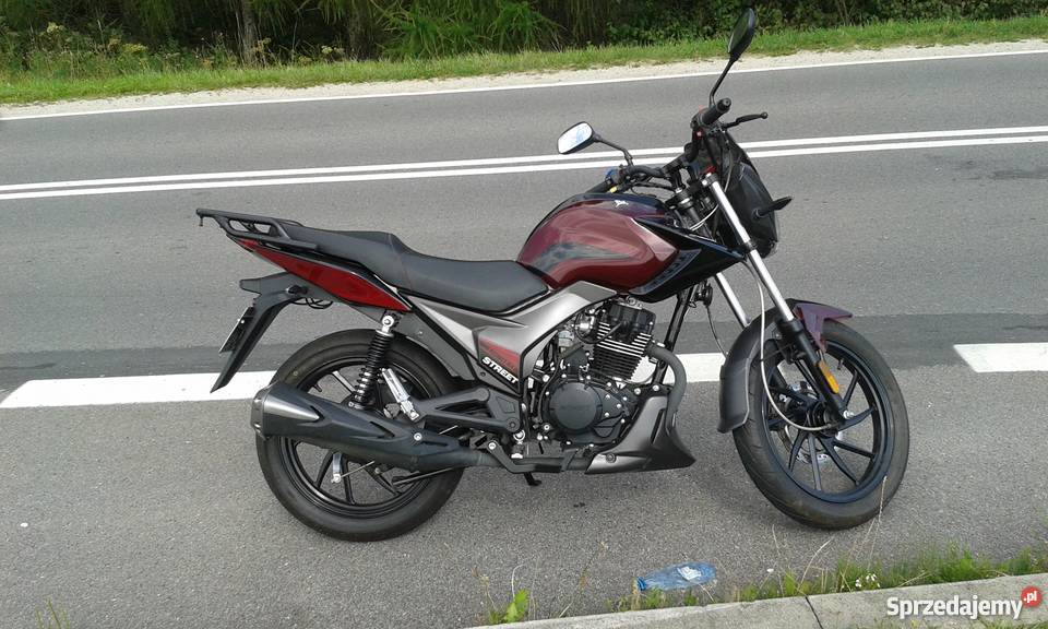 Sprzedam motor 125 Romet street zadbany manualna małopolskie Szczawnica