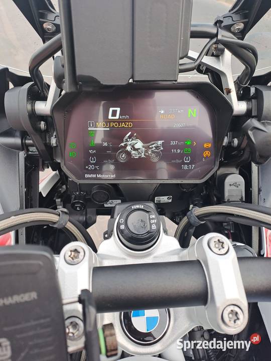 BMW Gs 1250 Adventure 1 właściciel salon Polska elektryczny starter