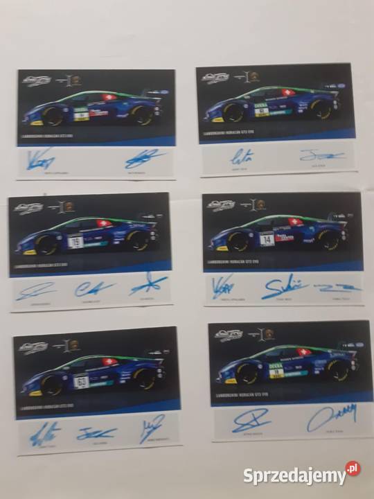 karty Emil Frey MotorsportLamborghini Huracan mazowieckie Warszawa sprzedam
