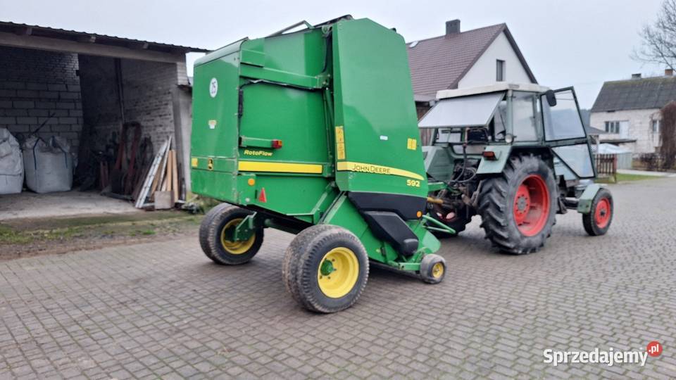 Prasa John Deere 592 Wizna