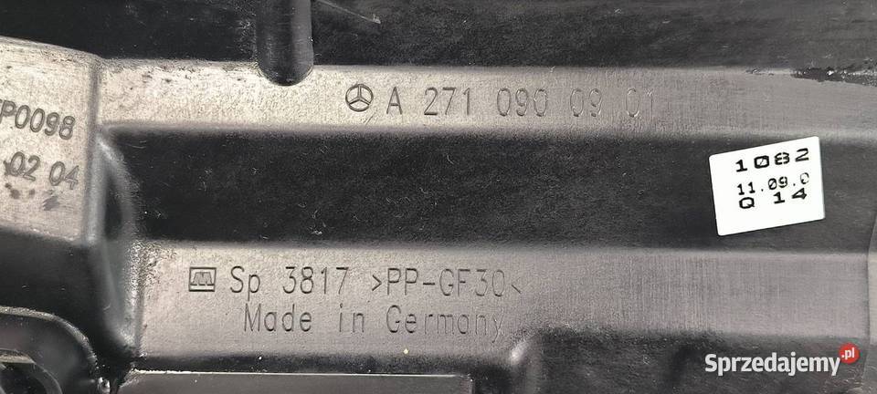 OBUDOWA FILTRA MERCDESBENZ C 160 A2710900901 Lipno