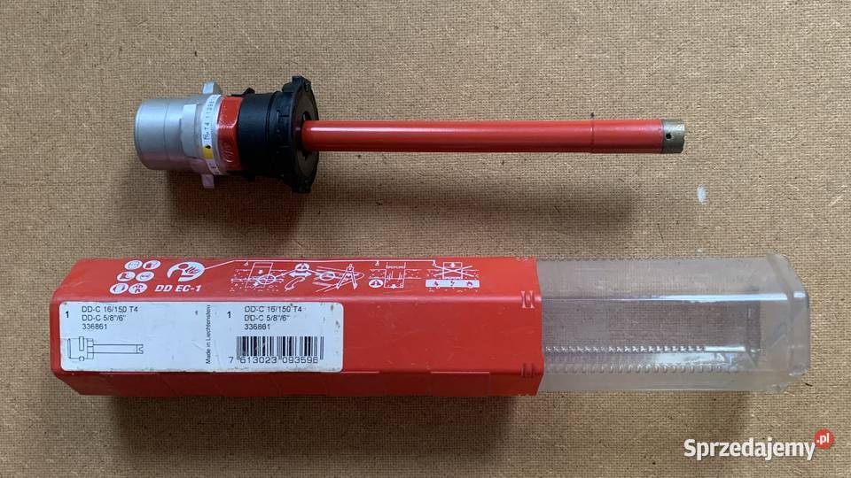 HILTI DDC 16150 T4 Wiertło Diamentowe dolnośląskie
