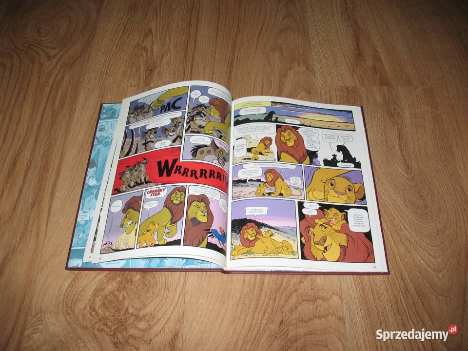 Król lew Disney komiks KOMIKS