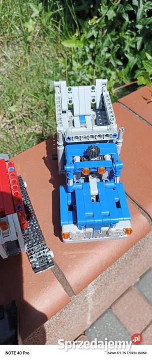 Zestaw klocków lego technik ZŁOŻONE kujawsko-pomorskie Brodnica