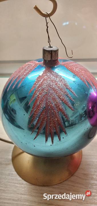 duże bombki PRL Bukowno