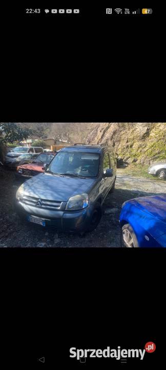 Citroen Berlingo 2006 16 hdi zero rdzy z Włoch 1600cm3 Siemiechów