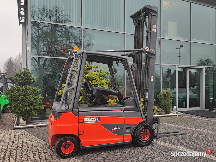 Wózek widłowy elektryczny Linde E30L01 3 tony Kęty sprzedam