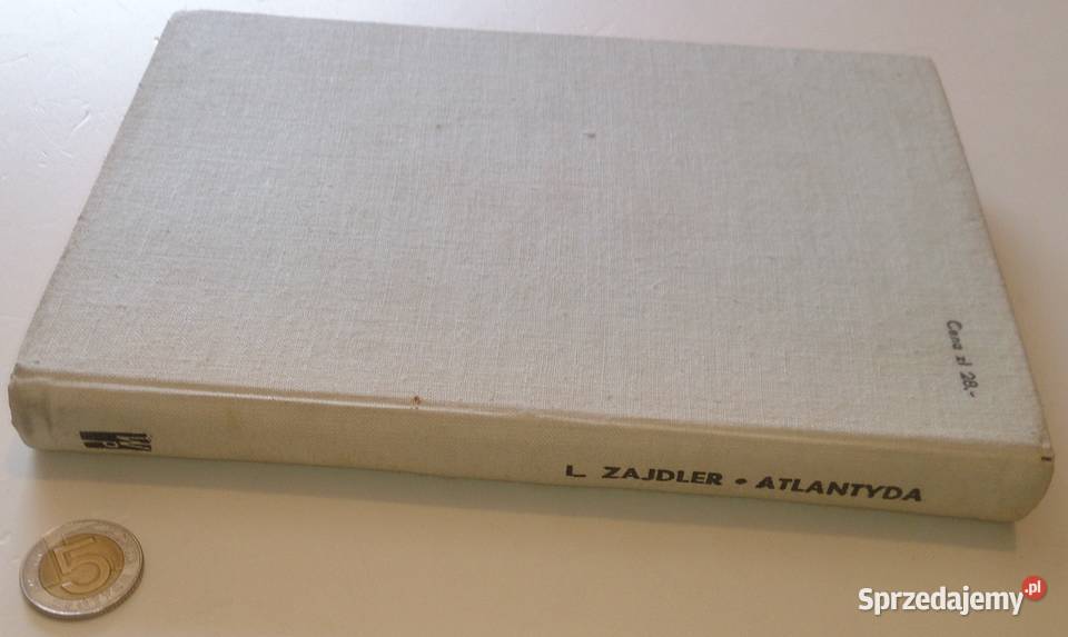 Ludwik Zajdler Atlantyda PW WP 1963 Książka Czeladź