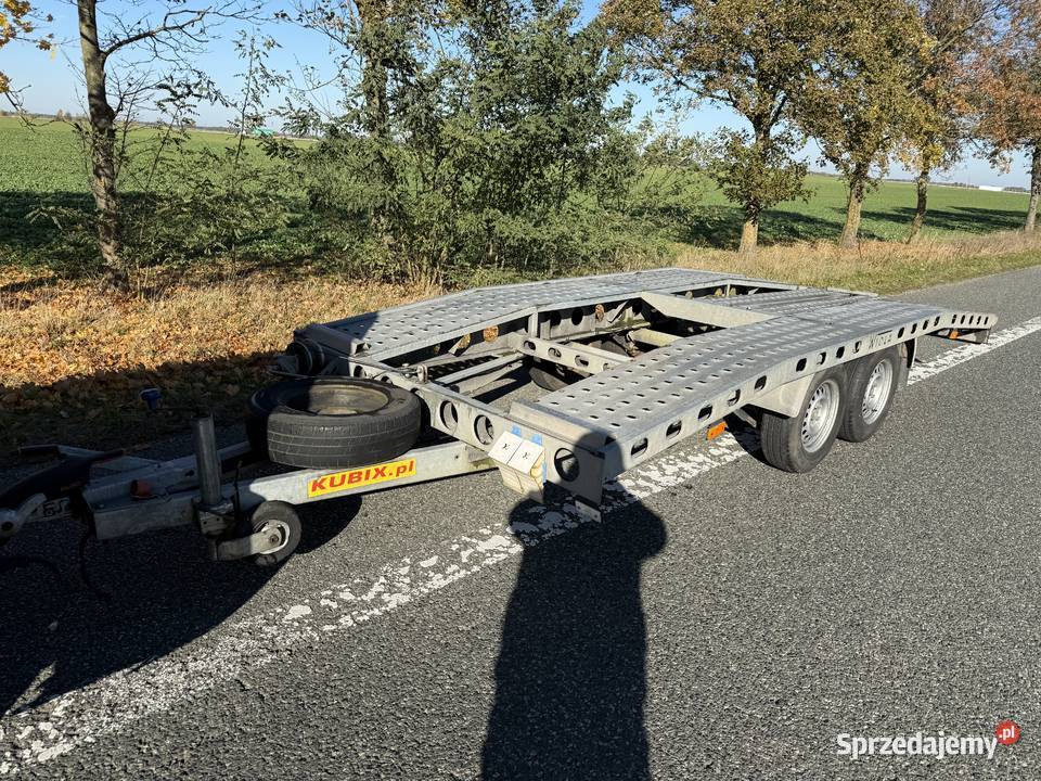 Laweta Wiola 2017 Dmc 2700 Garbatka Alu najazdy Nowogard sprzedam